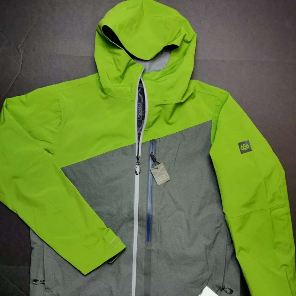 NWT $200.00 686 Mens GLCR Cross Multi Shell Jacket